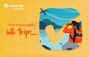 Giftzdaddy Cleartrip Gift Card Image 01